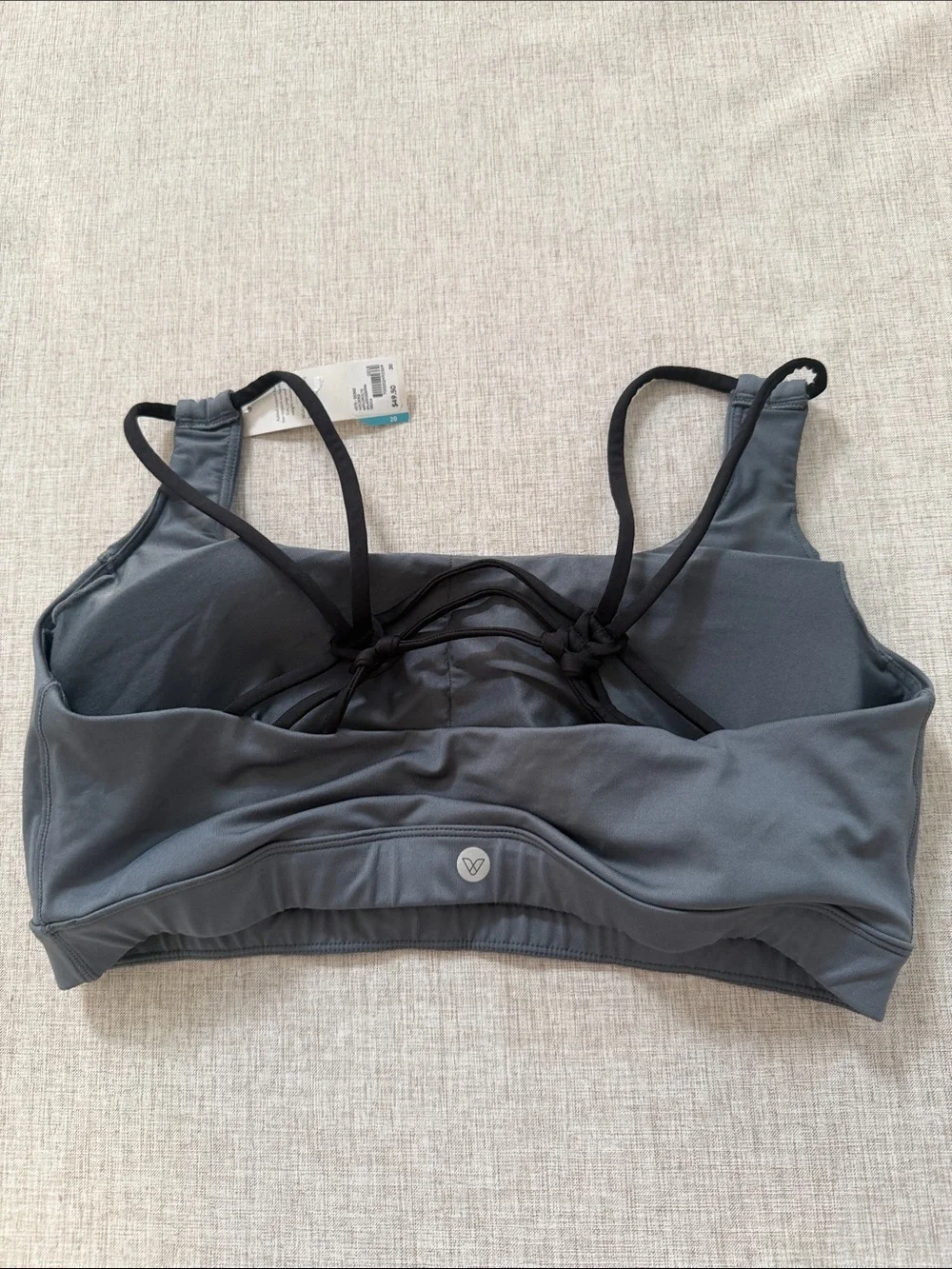Livi Lane Bryant Sports Bra Sz 20 Low Impact Wireless athletic gym yoga lounge - Picture 3 of 8